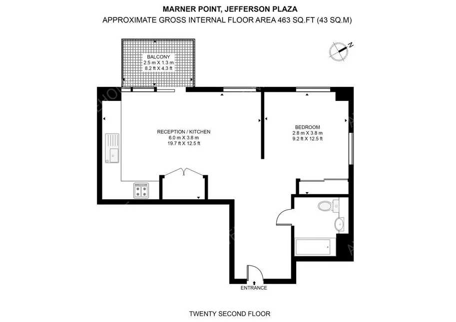 倫敦租房Jefferson Plaza