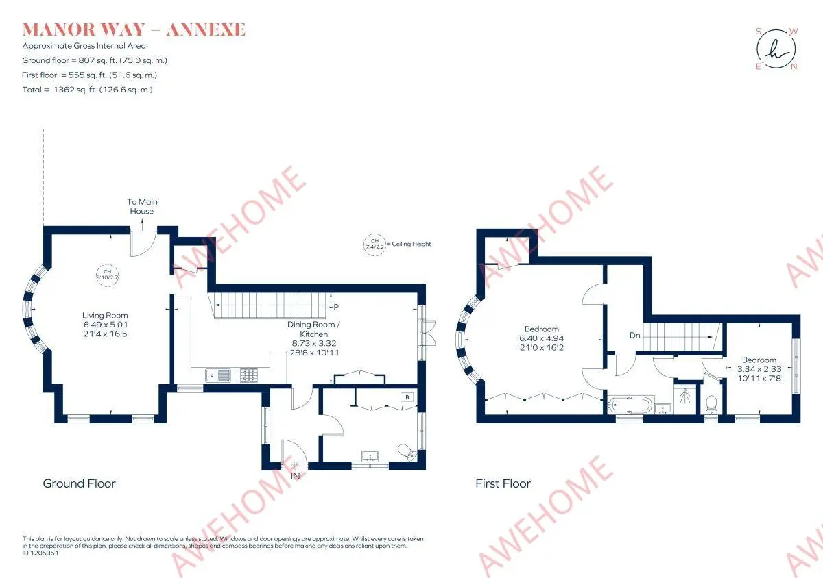 倫敦租房Manor Way 7B