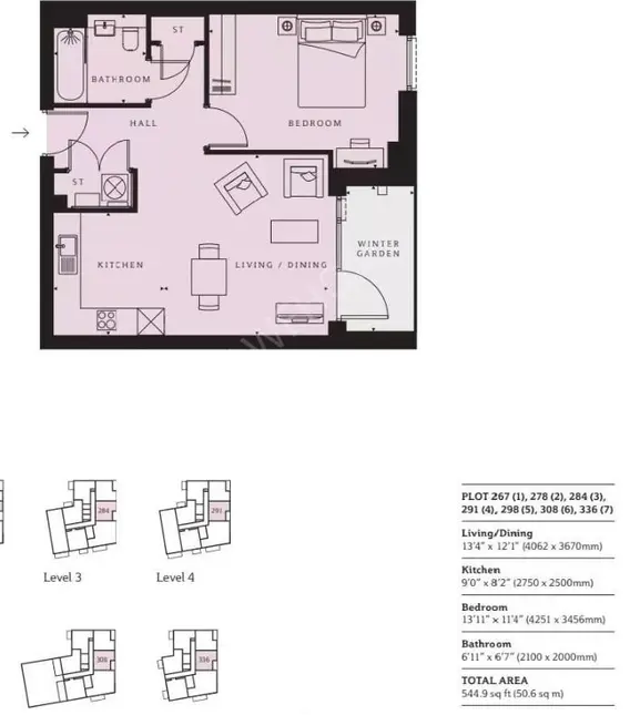 倫敦租房Winter Apartments 1B