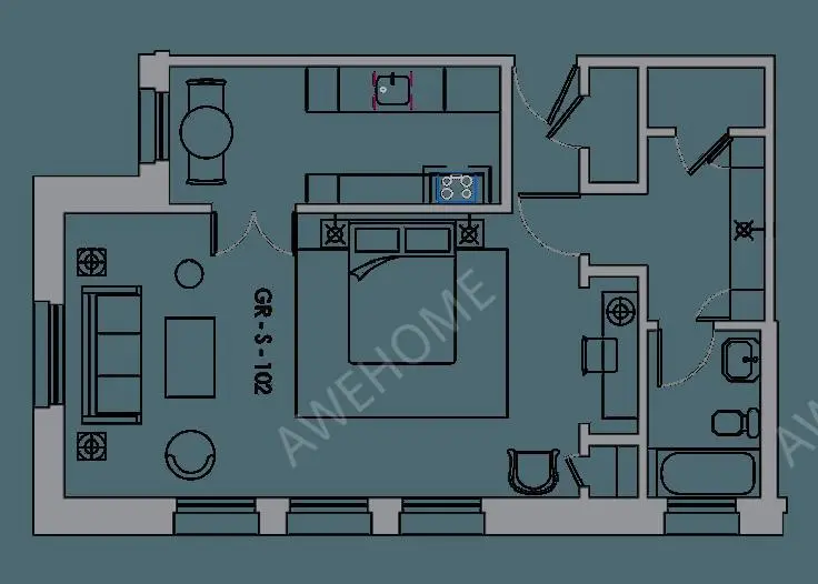 洛杉磯租房Villa Carlotta 6358A
