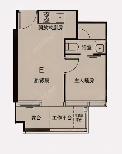 中國香港租房HereIN這裡服務式公寓-西營盤尚瓏