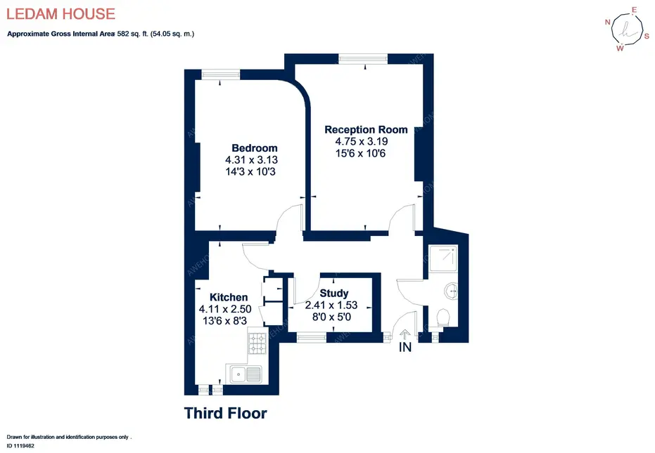 倫敦租房Bourne Estate 1B