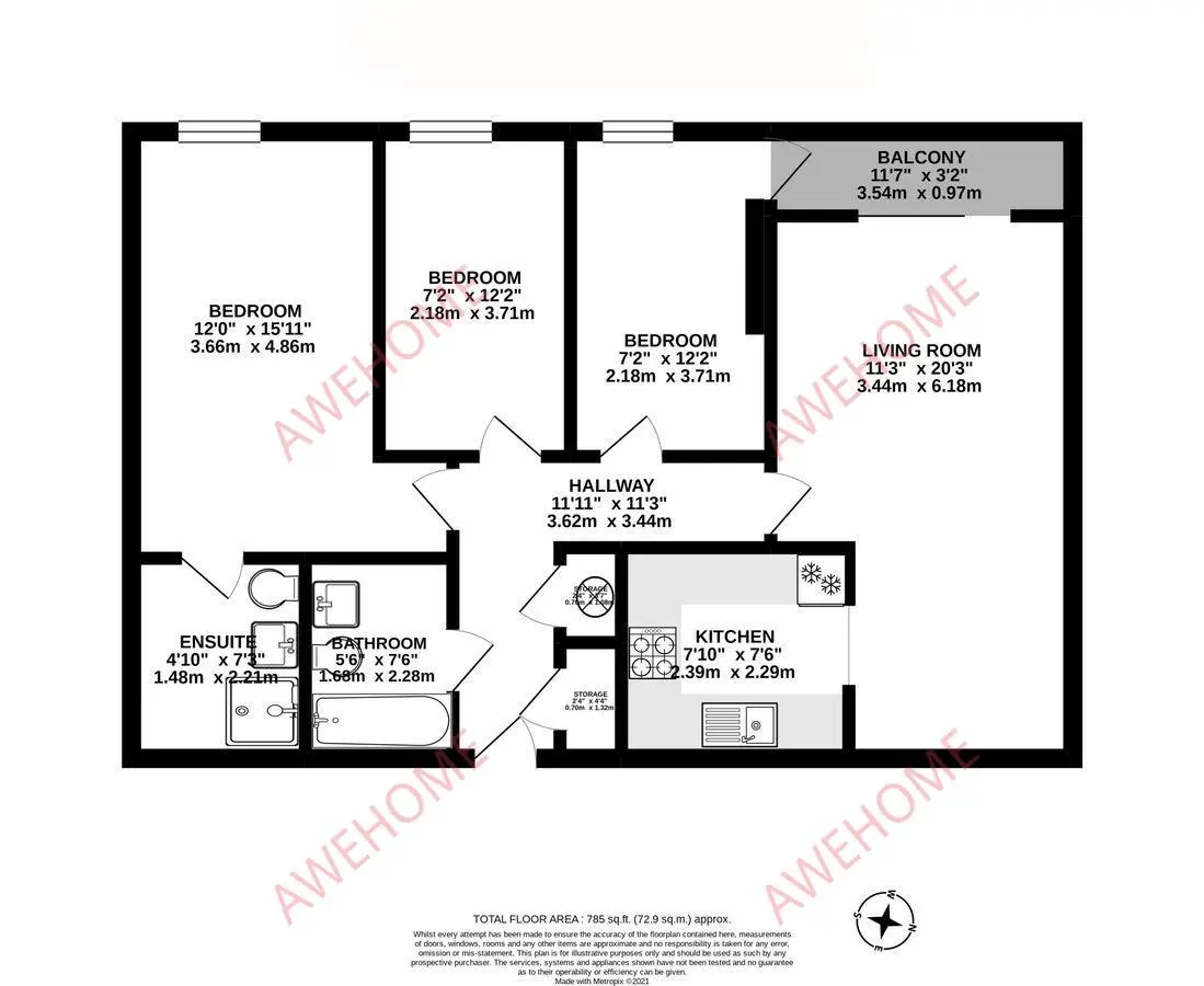 倫敦租房Westgate Apartments 3B