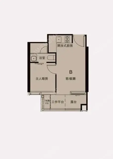 中國香港租房HereIN這裡服務式公寓-西營盤尚瓏