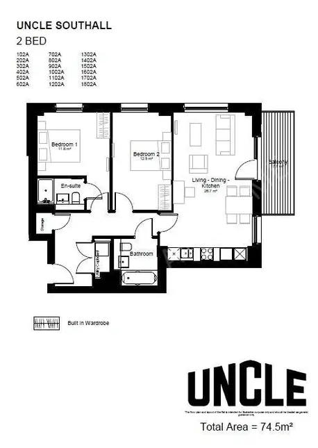 倫敦租房UNCLE Southall 2B