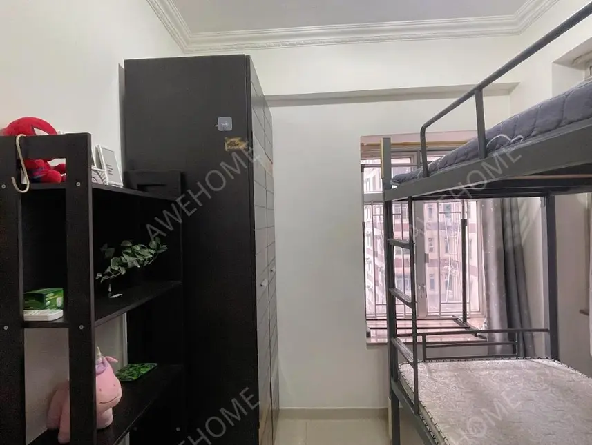 中國香港租房旺角 鴻威大廈 兩室一廳 單人間雙人間 近都會理工城市浸會