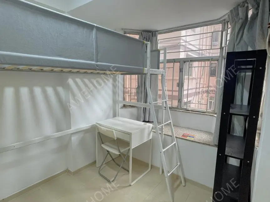 中國香港租房何文田 華欣閣 三室一廚一衛 單人間x3 近都會理工城市浸會