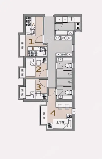 中國香港租房將軍澳-東港城