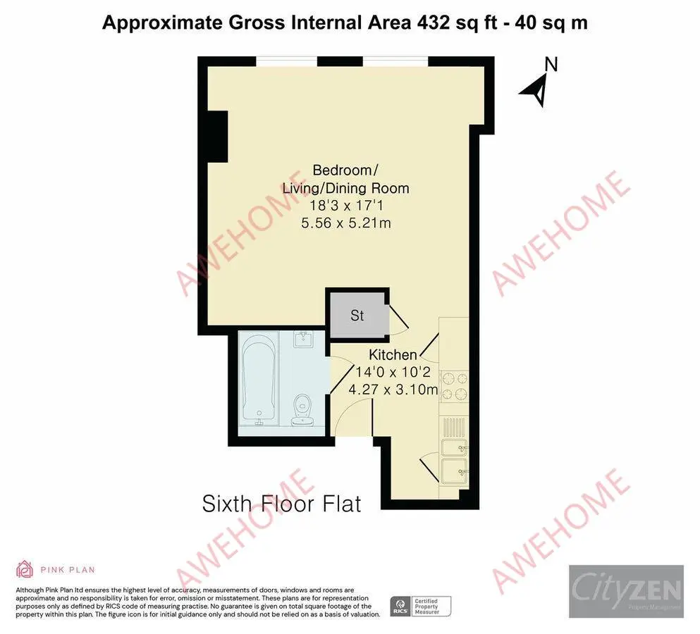 倫敦租房Northill Apartments