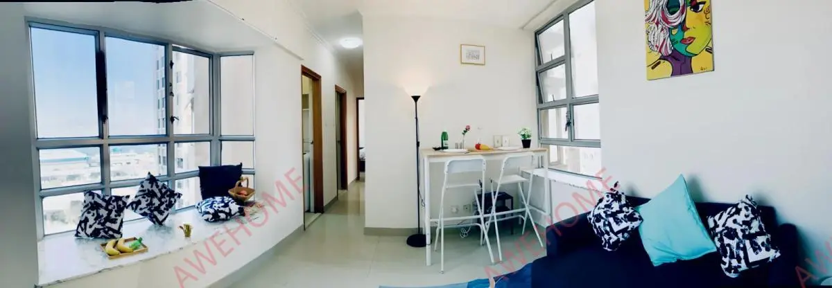 中國香港租房(HKULF)  香港大學 龍豐閣 服務式公寓  (整租, 3室1衛, 3人)