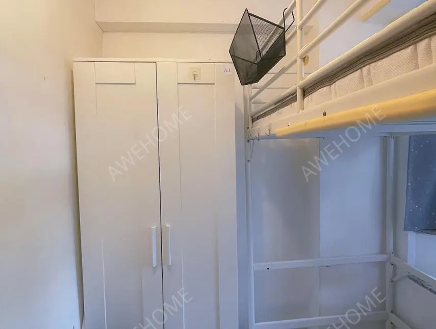 中國香港租房何文田 華欣閣 三室一廚一衛 單人間x3 近都會理工城市浸會