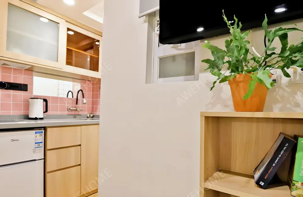 中國香港租房港島服務式住宅--炮台山女生