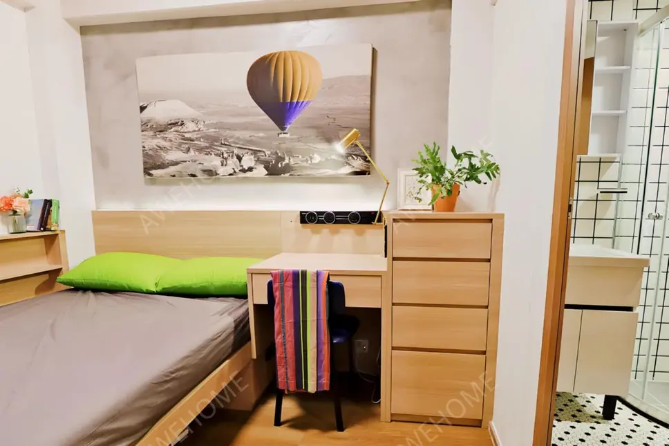 中國香港租房港島服務式住宅--炮台山女生