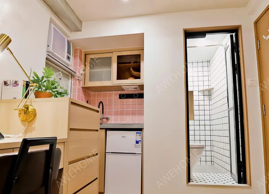 中國香港租房港島服務式住宅--炮台山女生