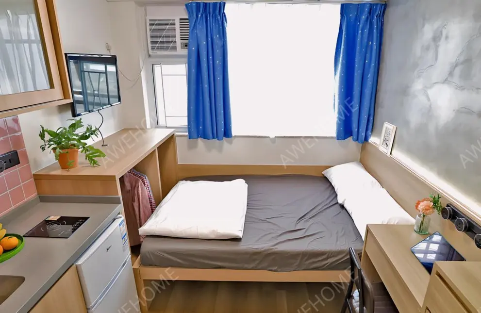 中國香港租房港島服務式住宅--炮台山女生