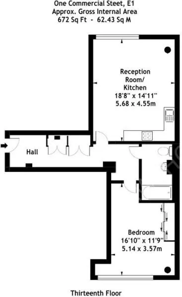 倫敦租房Crawford Building 1B