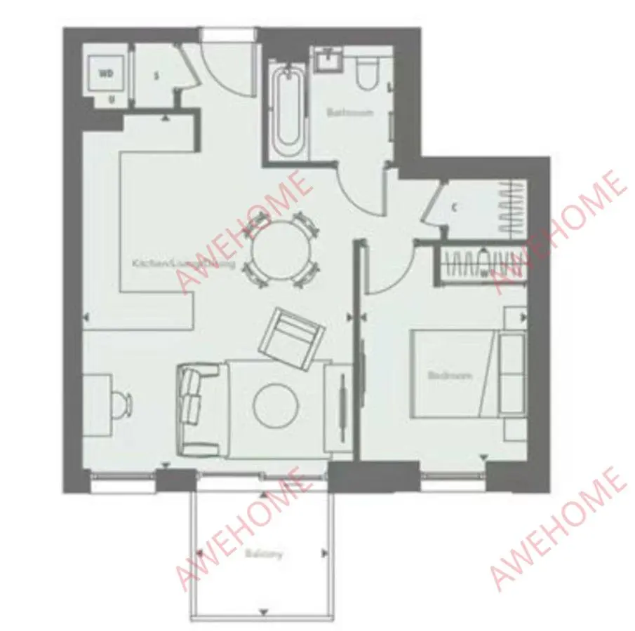 倫敦租房Iris House 1B