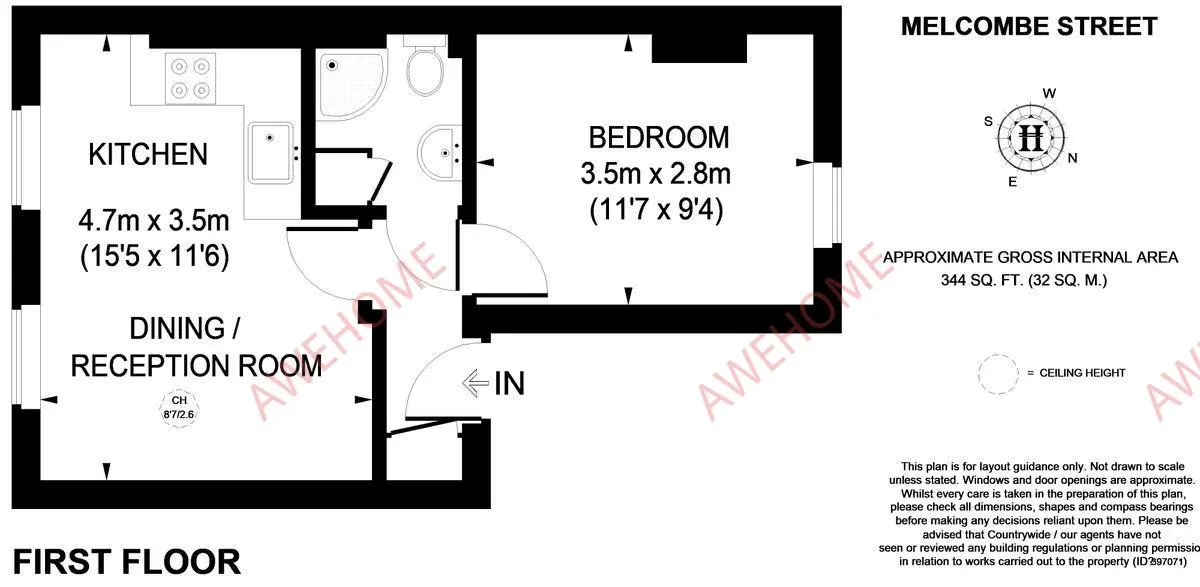 倫敦租房Melcombe Street 1B