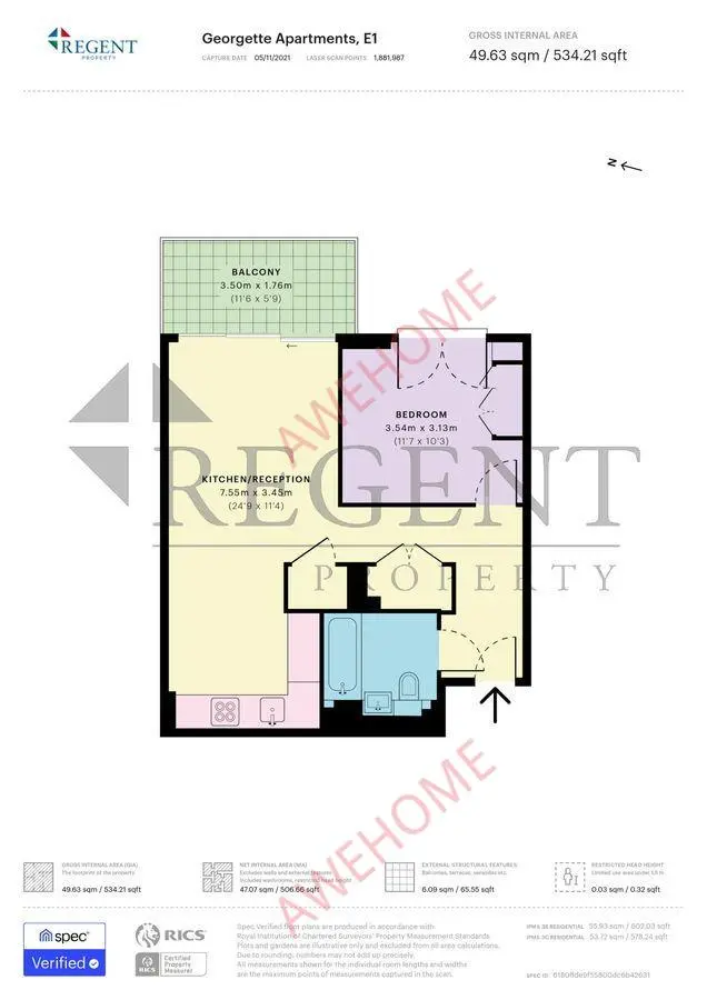 倫敦租房Georgette Apartments 1B