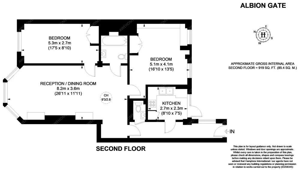 倫敦租房Hyde Park Place 2B