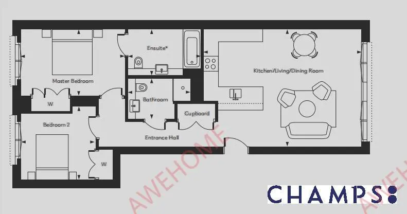 倫敦租房Chimes Apartments SW1P 2B