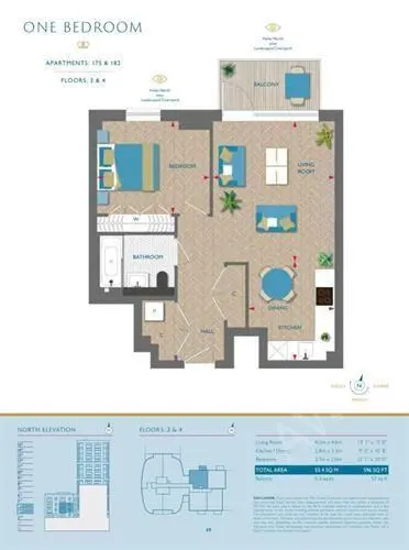 倫敦租房Manners House 1B