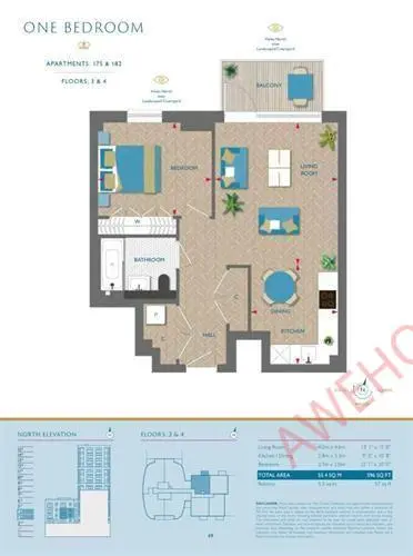 倫敦租房Manners House 1B