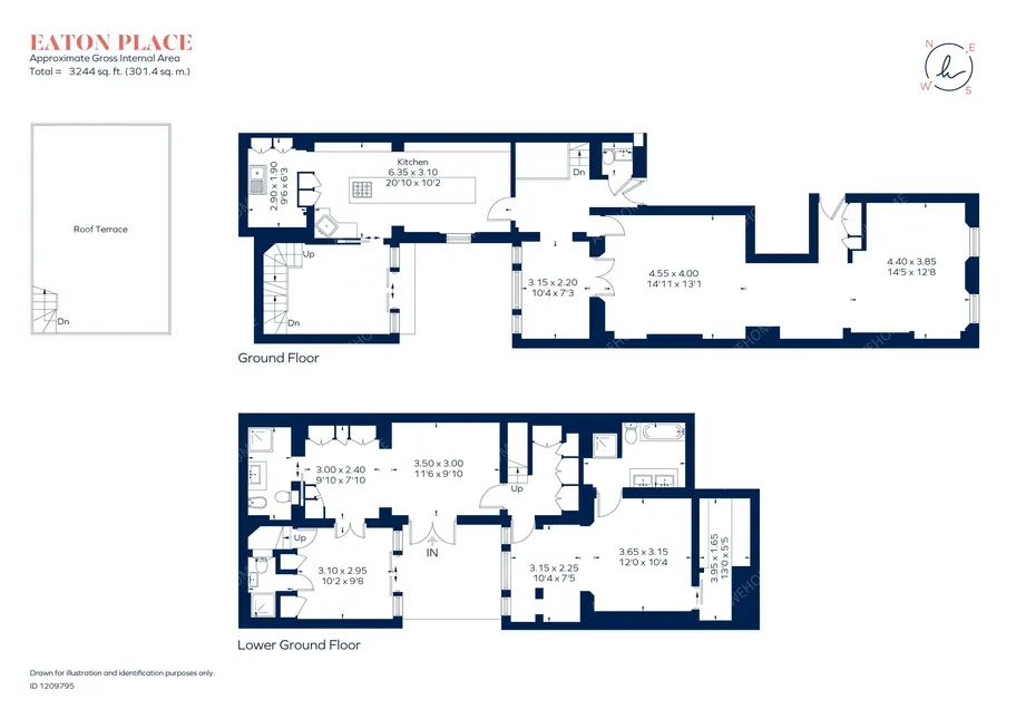 倫敦租房Eaton Place 3B