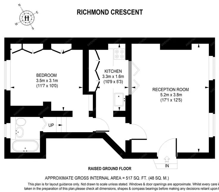 倫敦租房Richmond Crescent 1B
