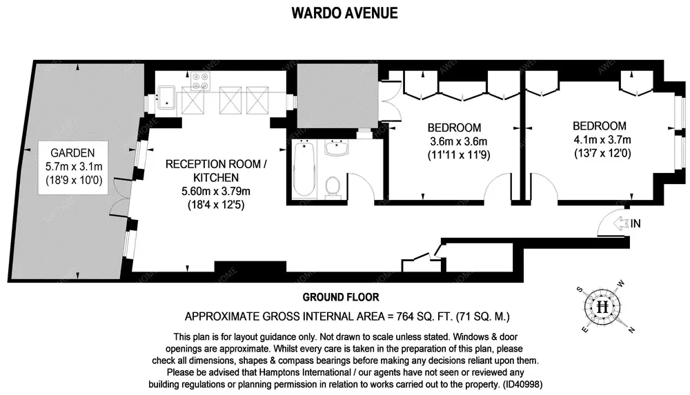 倫敦租房Wardo Avenue 2B