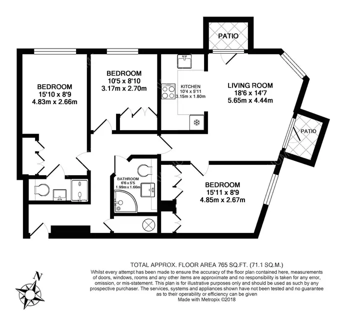 倫敦租房Ormond House 3B