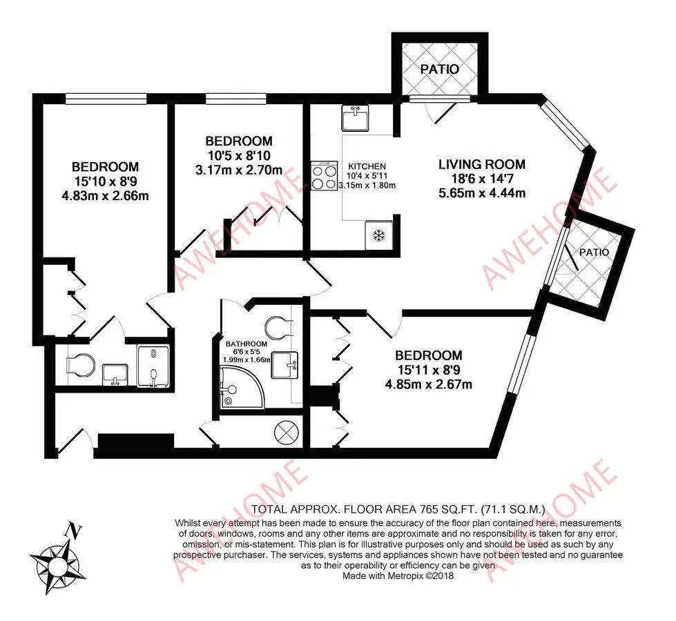 倫敦租房Ormond House 3B