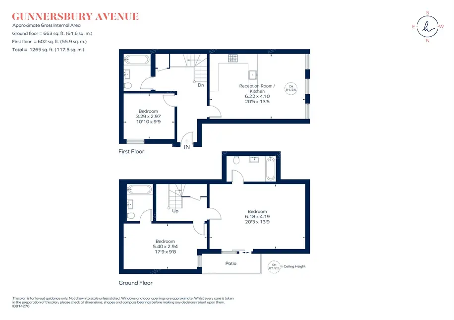 倫敦租房Gunnersbury Avenue 3B