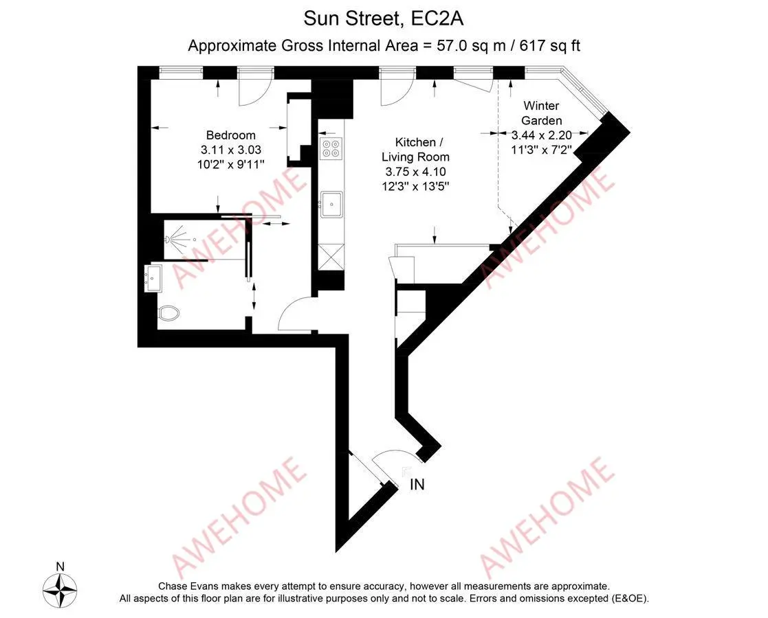 倫敦租房Beechwood Road 1B