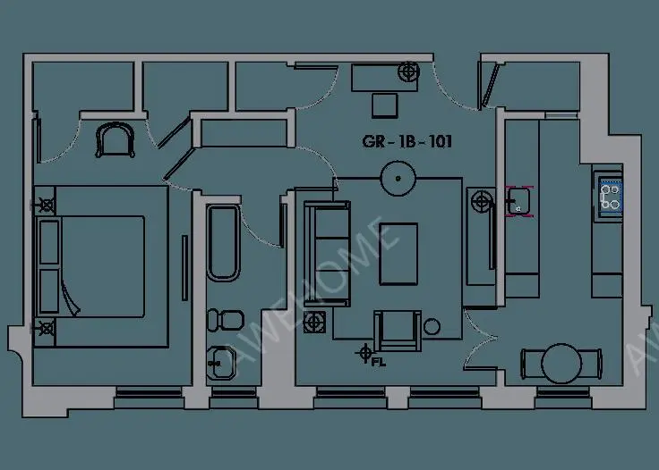 洛杉磯租房Villa Carlotta 7502A