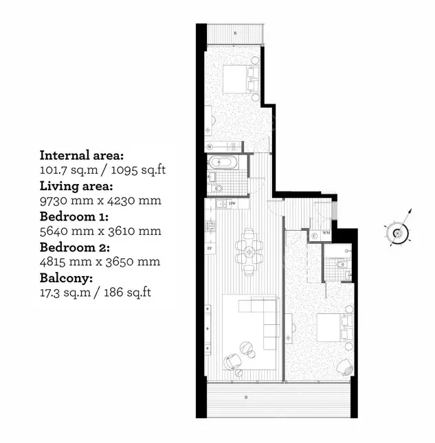 倫敦租房Liner House 2B