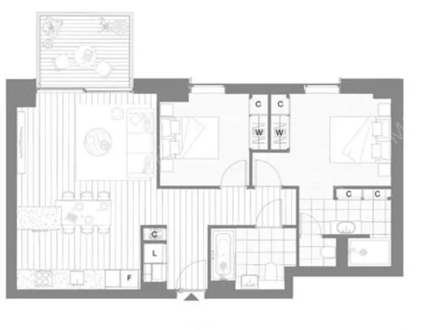 倫敦租房Legacy Building 2B