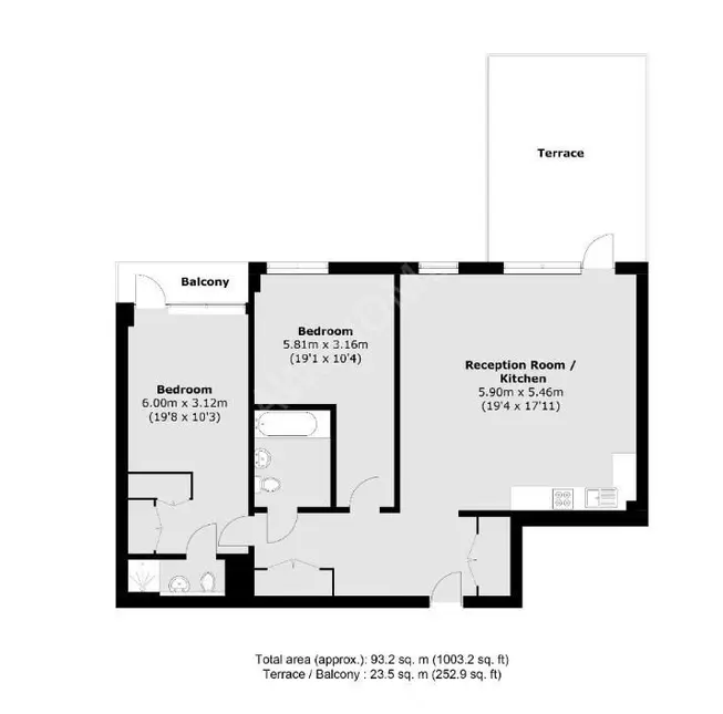 倫敦租房Yorke House 2B