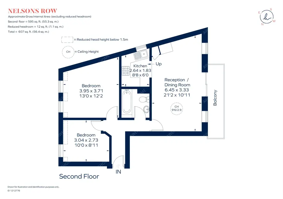 倫敦租房Nelsons Row SW4 2B