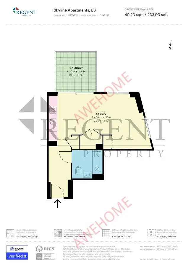 倫敦租房Skyline Apartments
