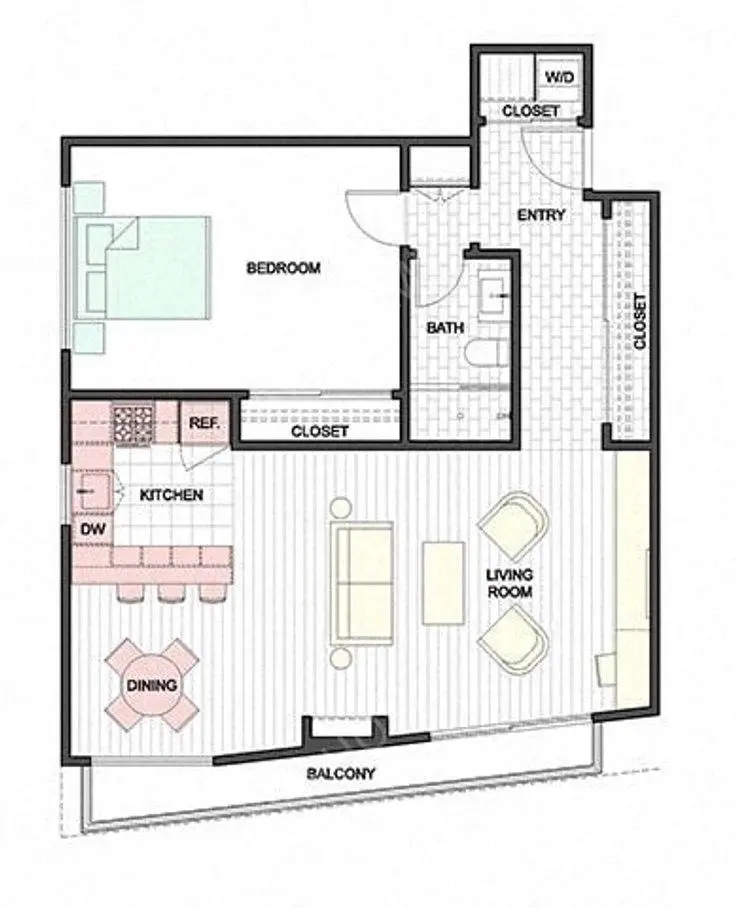 洛杉磯租房888 Hilgard  Furnished Apartments 6366A