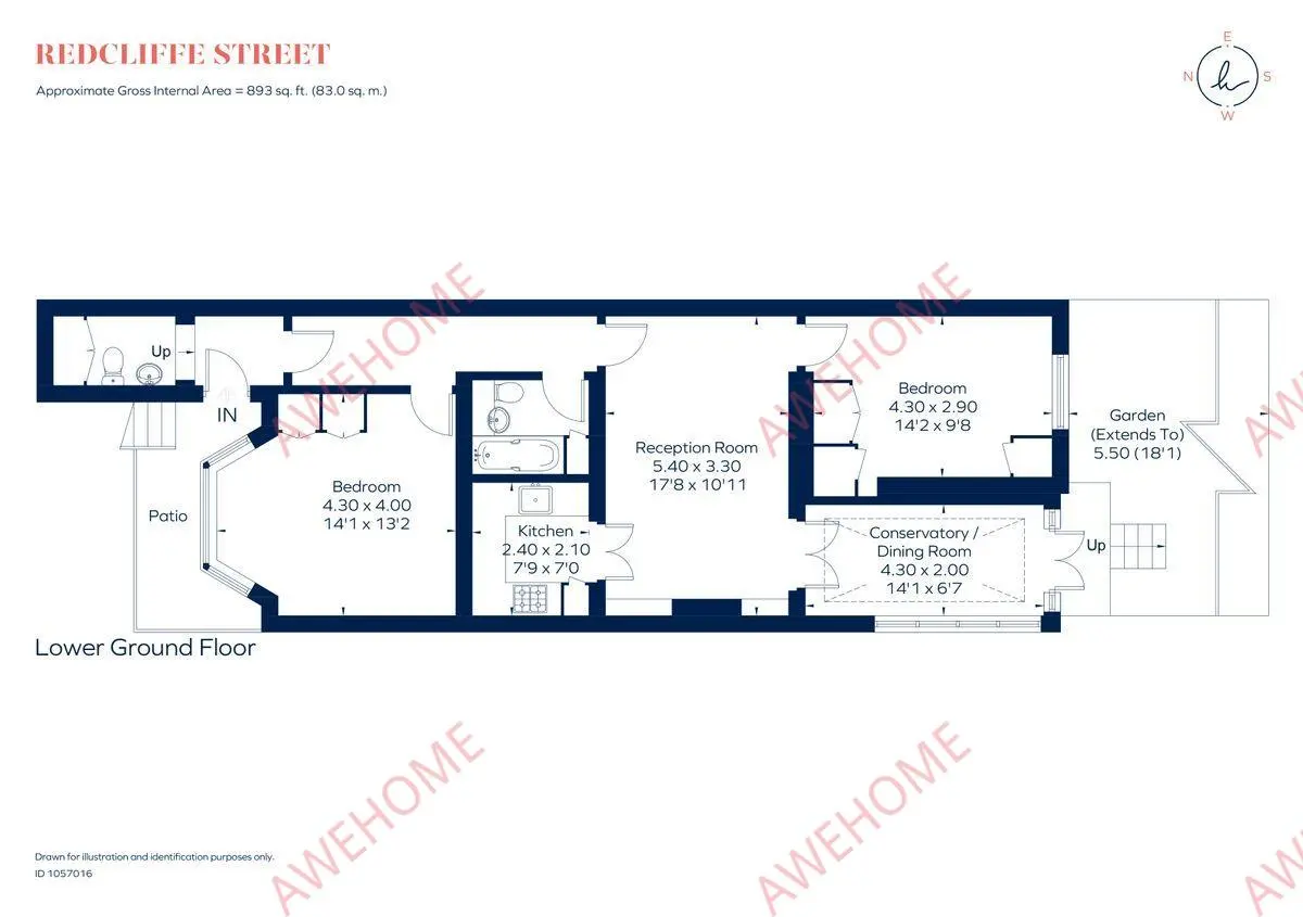 倫敦租房Redcliffe Street 2B