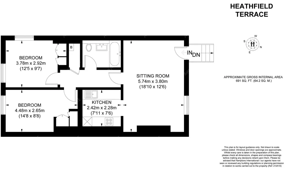 倫敦租房Heathfield Terrace 2B