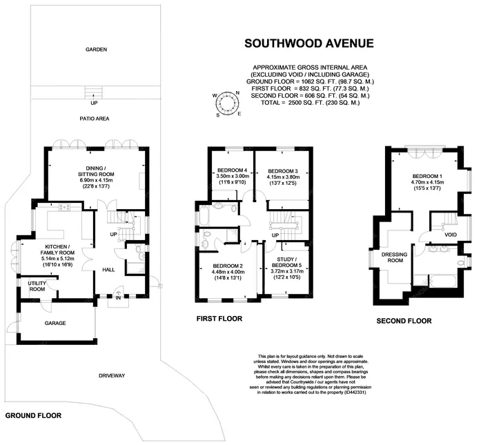 倫敦租房Southwood Avenue 5B