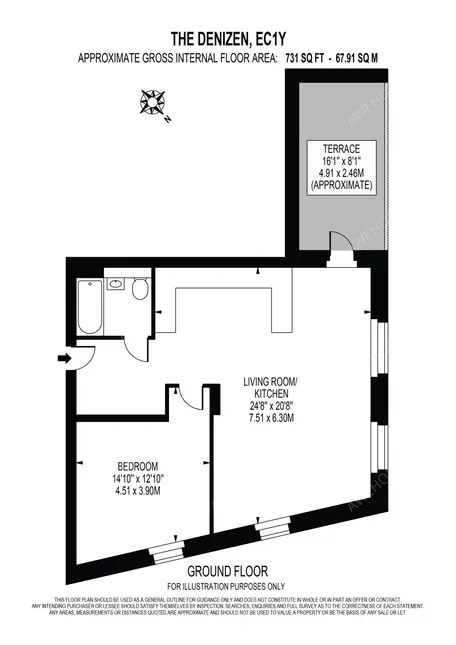倫敦租房Golden Lane 1B