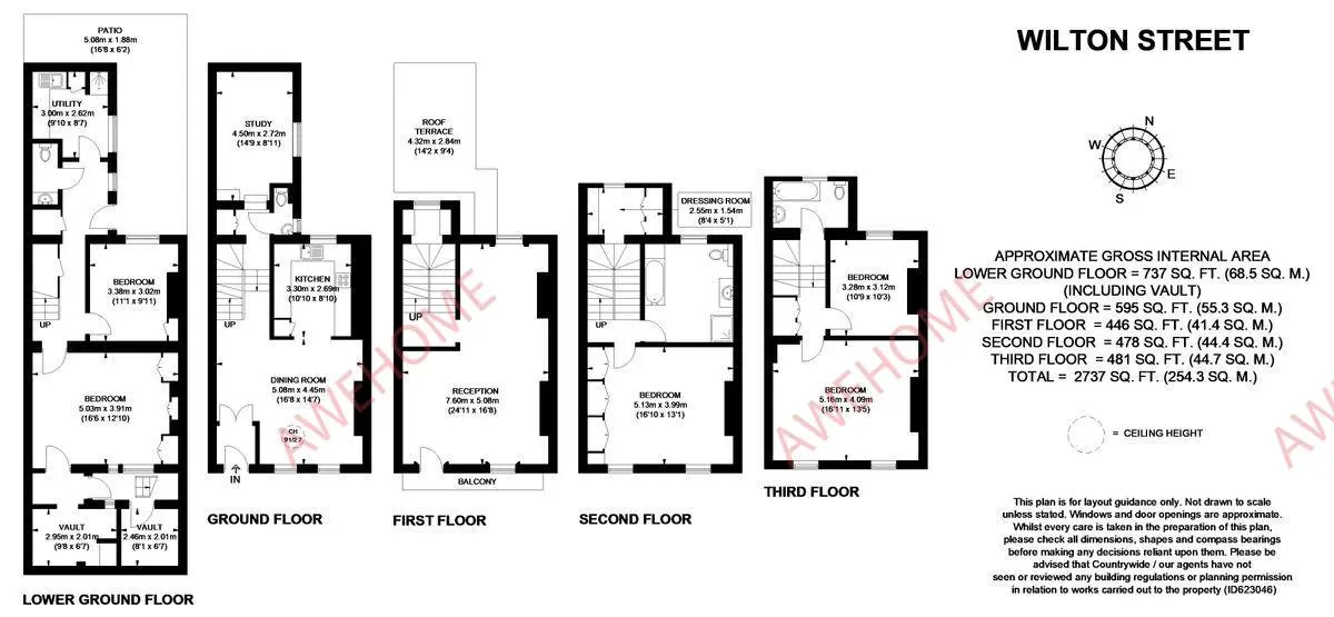 倫敦租房Wilton Street 5B