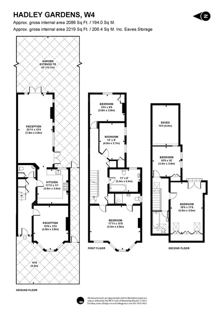 倫敦租房Hadley Gardens 5B