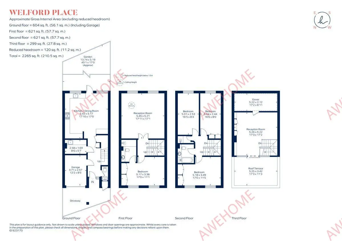 倫敦租房Welford Place 5B