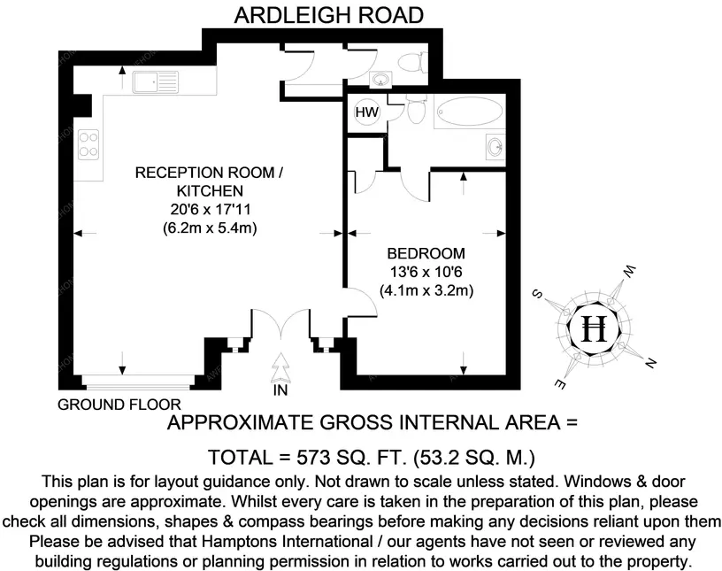 倫敦租房Ardleigh Road 1B