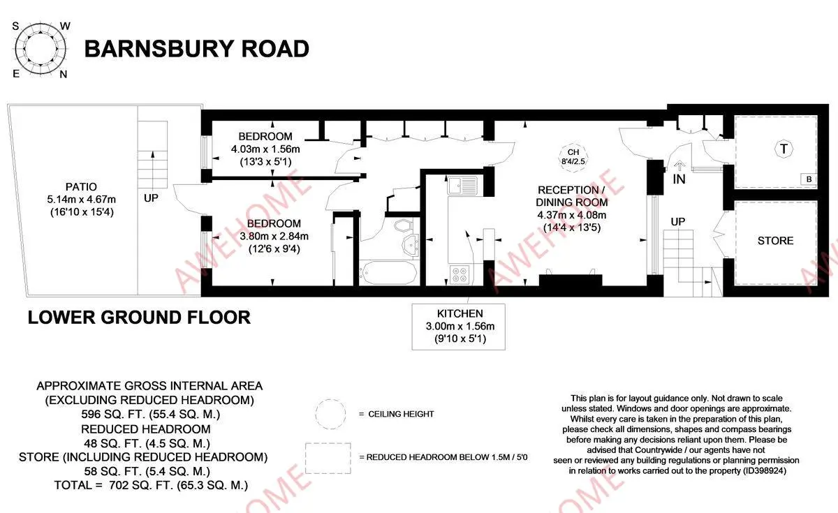 倫敦租房Barnsbury Road 2B